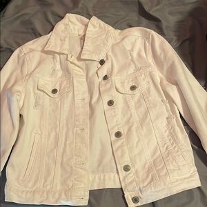 White Denim Jacket